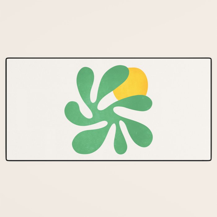 Star Leaf: Matisse Paper Cutouts VI Desk Mat Gallery Image 3