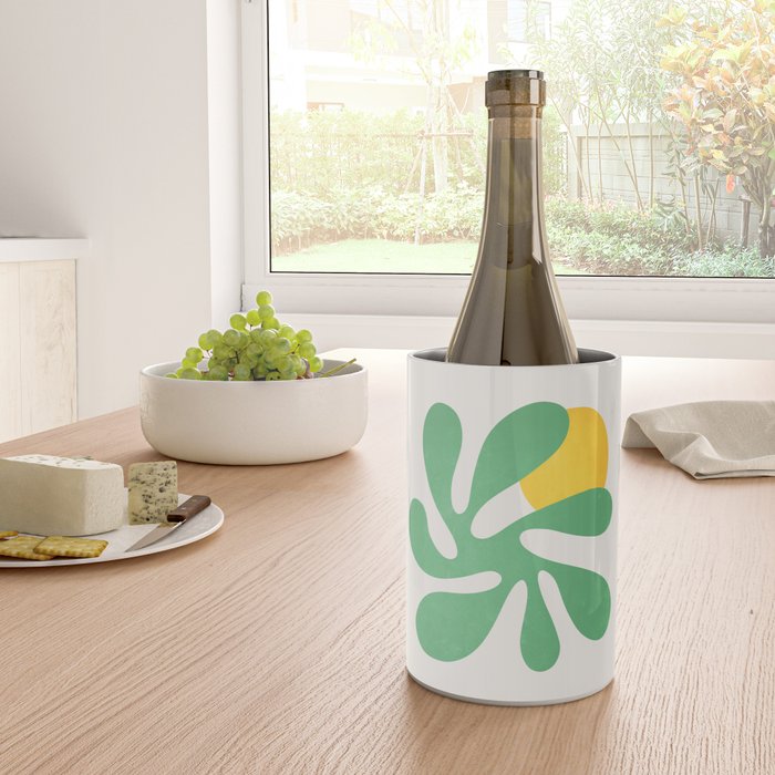 Star Leaf: Matisse Paper Cutouts VI Wine Chiller Gallery Image 4