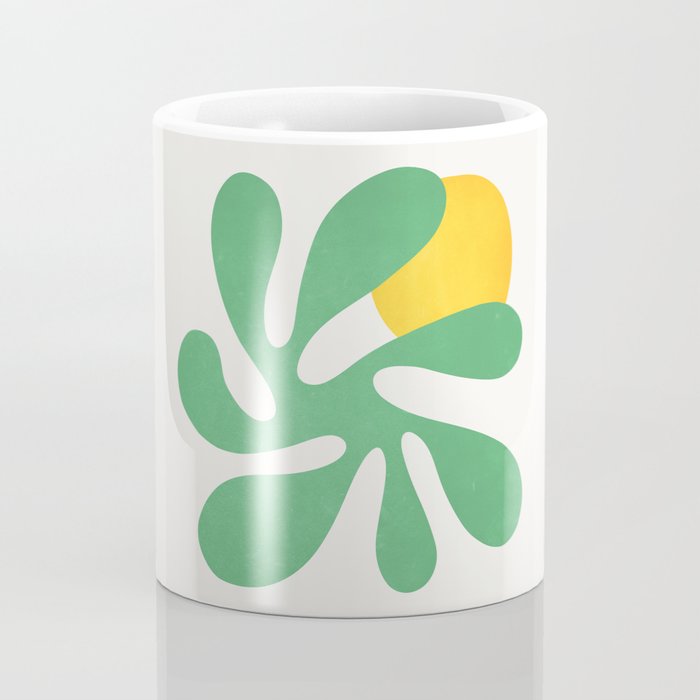 Star Leaf: Matisse Paper Cutouts VI Coffee Mug Gallery Image 4