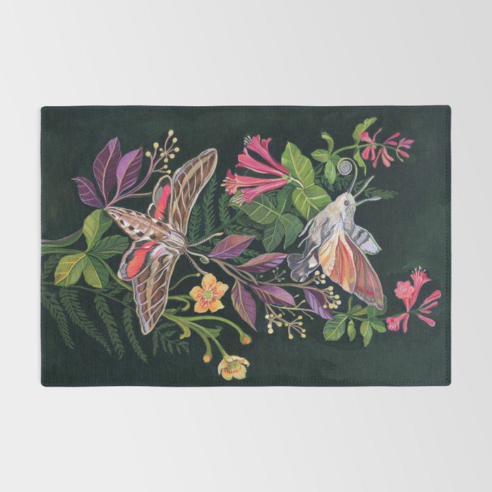 Hummingbird Moth Rug Gallery Image 2