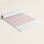 Blush Abstract Minimalism #1 #minimal #ink #decor #art #society6 Yoga Mat Gallery Image 2