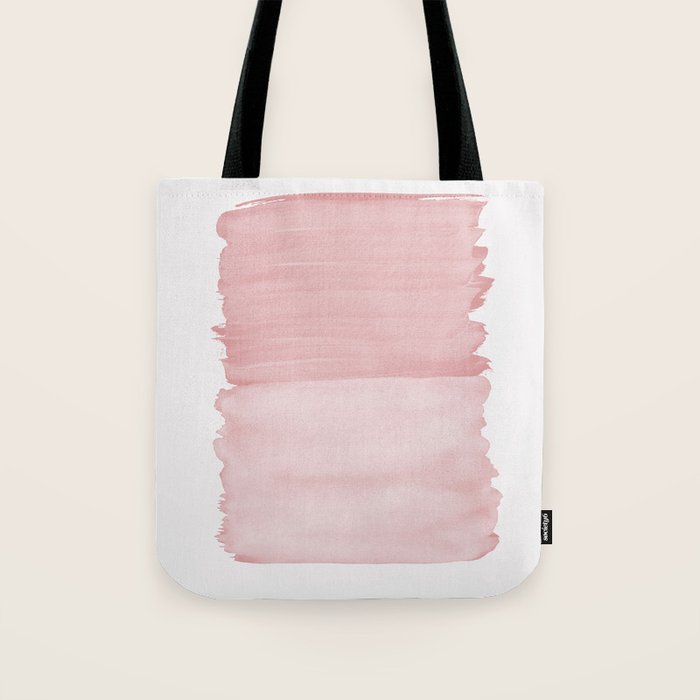 Blush Abstract Minimalism #1 #minimal #ink #decor #art #society6 Tote Bag Gallery Image 1