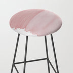 Blush Abstract Minimalism #1 #minimal #ink #decor #art #society6 Stool Gallery Image 2