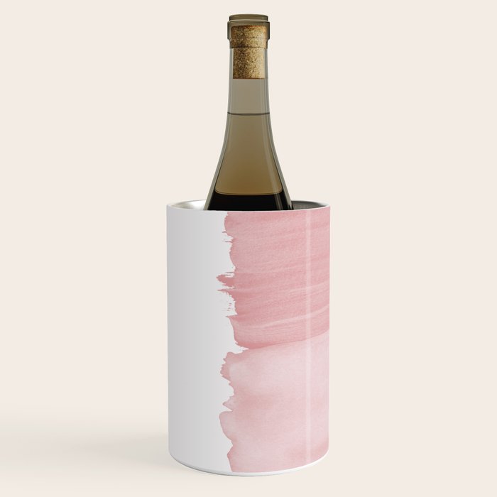Blush Abstract Minimalism #1 #minimal #ink #decor #art #society6 Wine Chiller Gallery Image 2