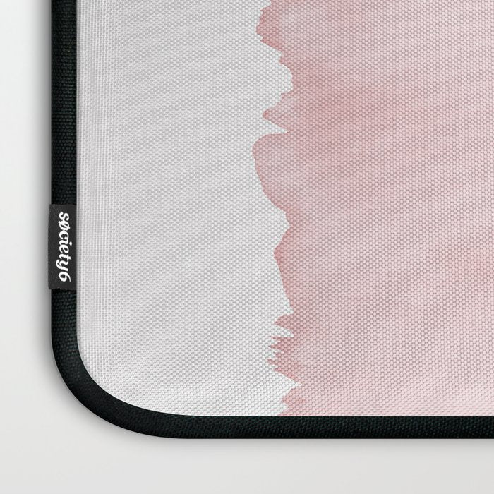 Blush Abstract Minimalism #1 #minimal #ink #decor #art #society6 Laptop Sleeve Gallery Image 3