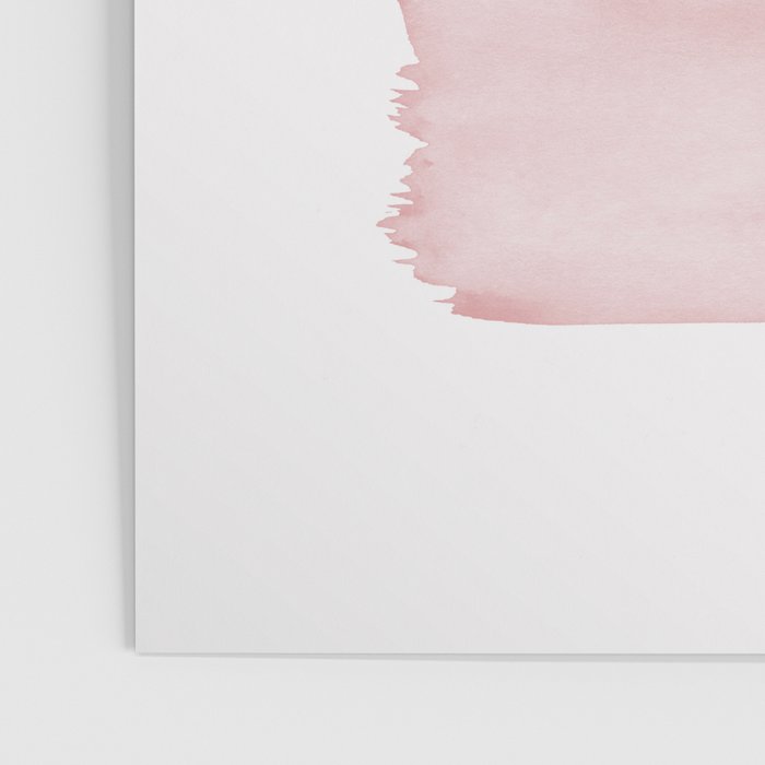 Blush Abstract Minimalism #1 #minimal #ink #decor #art #society6 Poster Gallery Image 3
