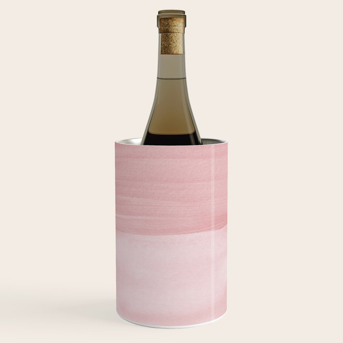 Blush Abstract Minimalism #1 #minimal #ink #decor #art #society6 Wine Chiller Gallery Image 1