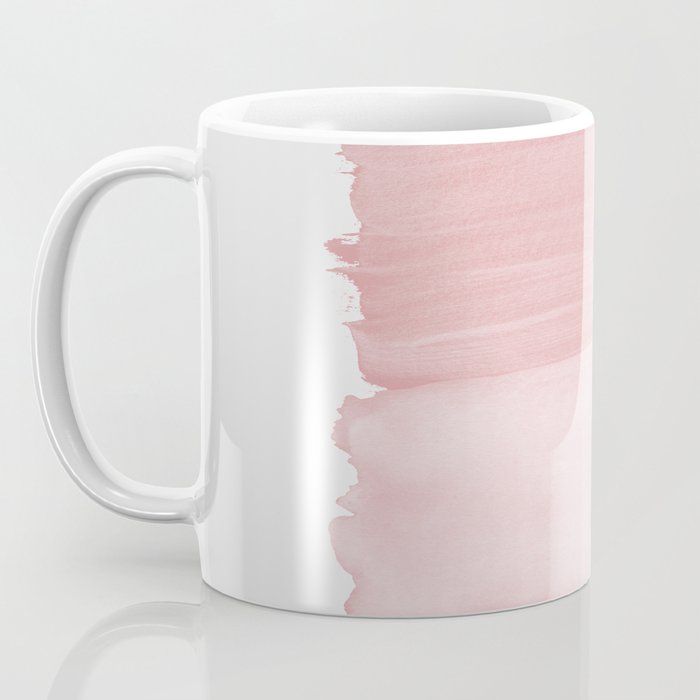 Blush Abstract Minimalism #1 #minimal #ink #decor #art #society6 Coffee Mug Gallery Image 3
