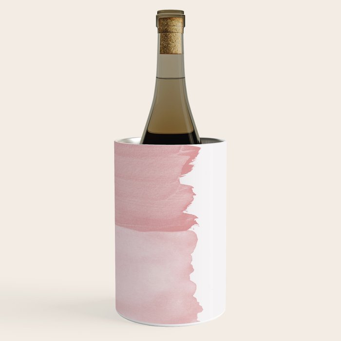 Blush Abstract Minimalism #1 #minimal #ink #decor #art #society6 Wine Chiller Gallery Image 3