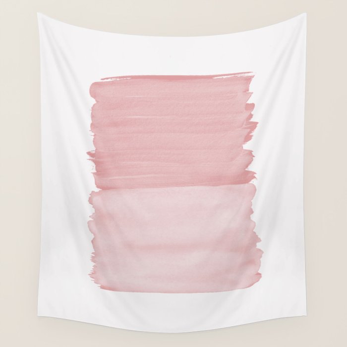 Blush Abstract Minimalism #1 #minimal #ink #decor #art #society6 Wall Tapestry Gallery Image 4