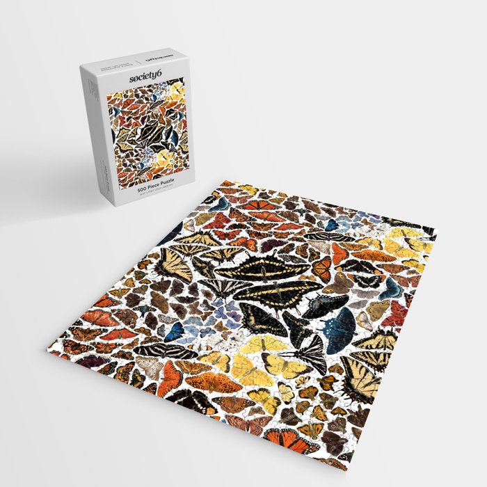 Butterflies of North America Pattern Jigsaw Puzzle Gallery Image 2