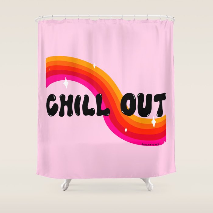 Chill Out Shower Curtain Gallery Image 1