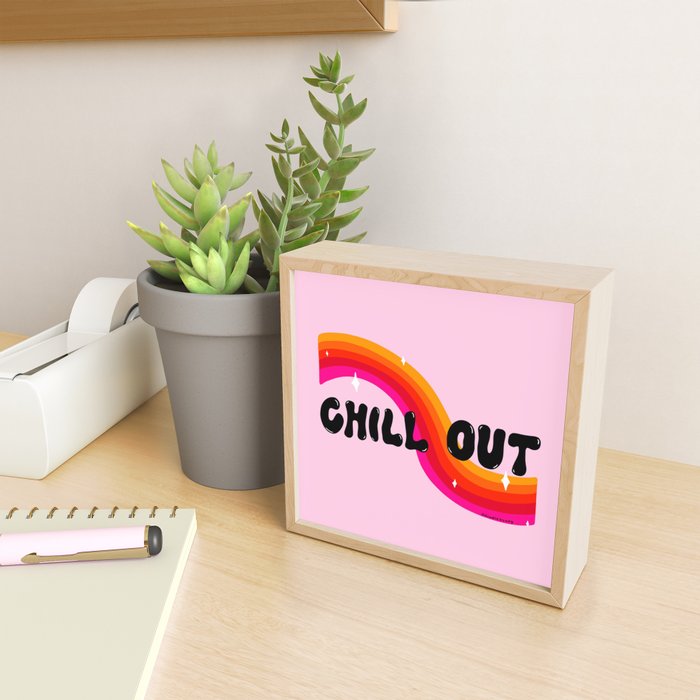 Chill Out Mini Art Print Gallery Image 2