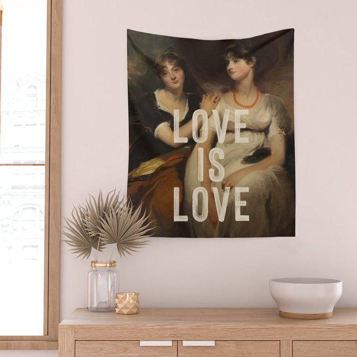 Love is Love Wall Tapestry Gallery Image 2
