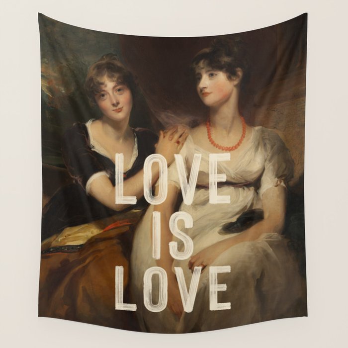 Love is Love Wall Tapestry Gallery Image 4
