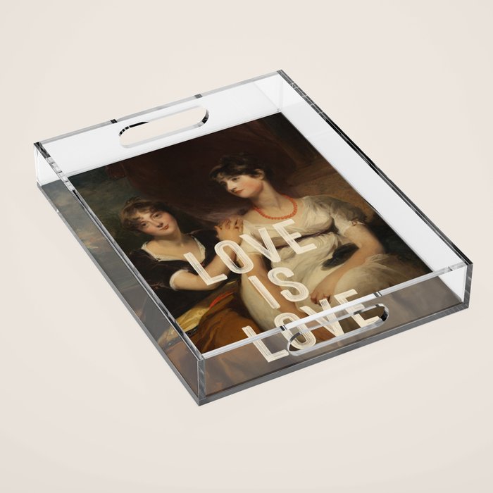 Love is Love Acrylic Tray Gallery Image 1