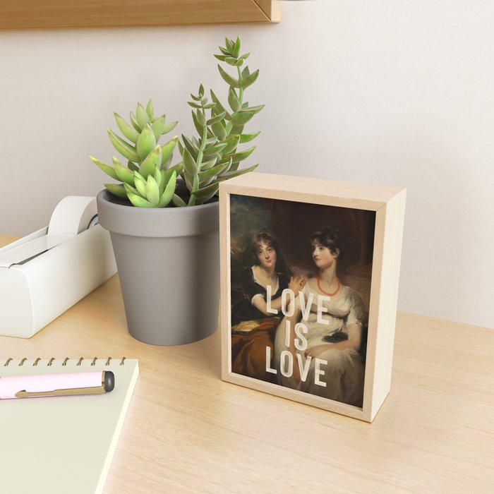 Love is Love Mini Art Print Gallery Image 2