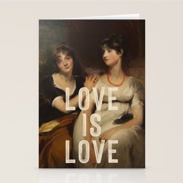Love is Love Stationery Card Gallery Image 1