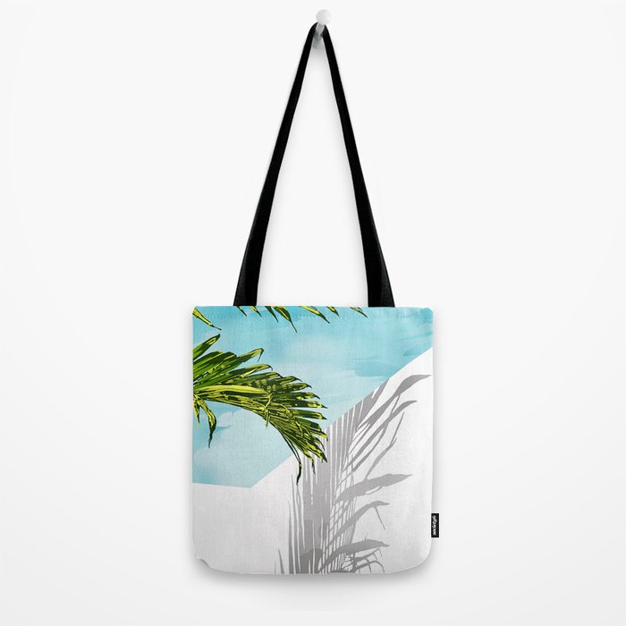 Palms In My Tropical Backyard Tote Bag Gallery Image 2