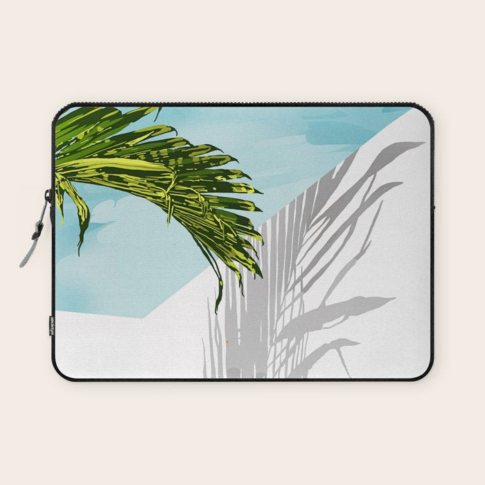 Palms In My Tropical Backyard Laptop Sleeve Gallery Image 1