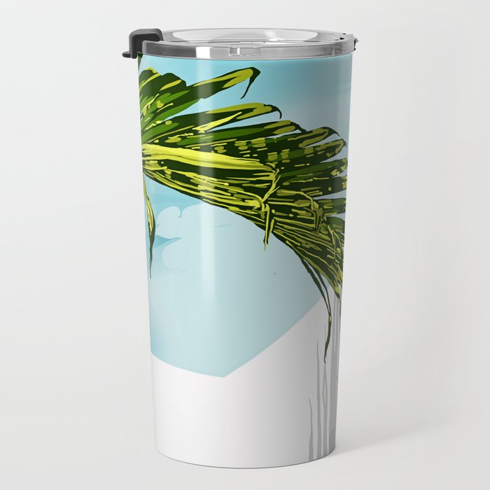 Palms In My Tropical Backyard Travel Mug Gallery Image 3