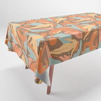 Flow pattern Tablecloth Gallery Image 1