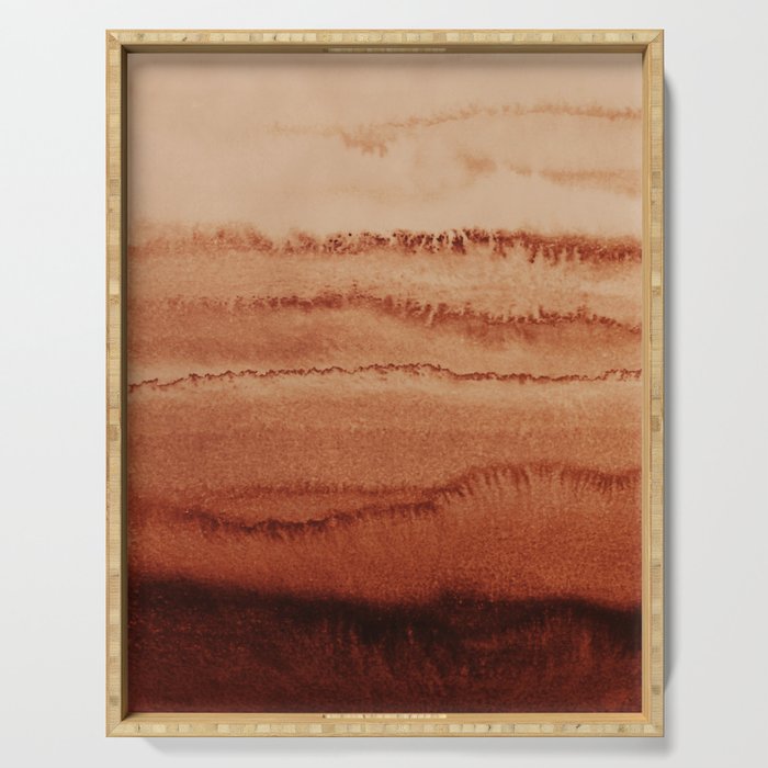 WITHIN THE TIDES - CINNAMON DARK Serving Tray Gallery Image 1