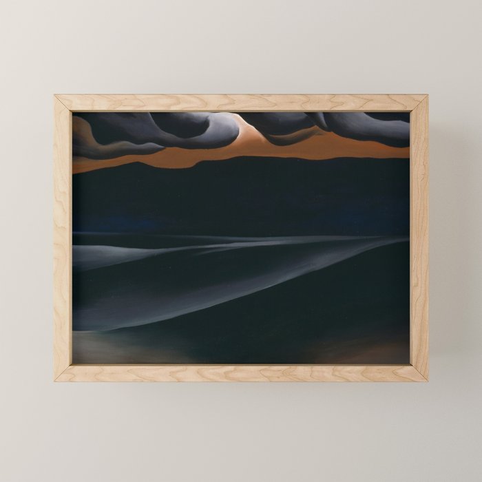 "Storm Cloud, Lake George" by Georgia O'Keeffe (1923) Mini Art Print Gallery Image 1