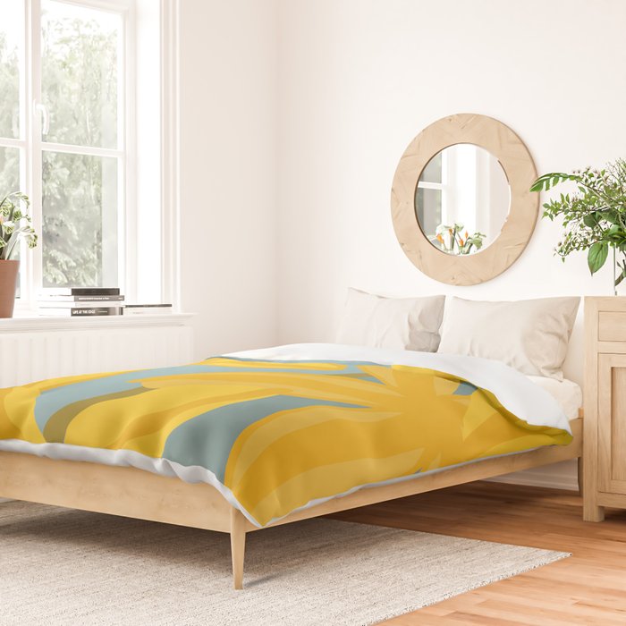 Large Yellow Lilies  Duvet Cover Gallery Image 2