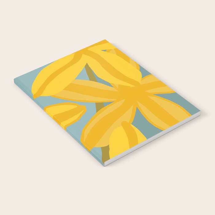 Large Yellow Lilies  Notebook Gallery Image 2