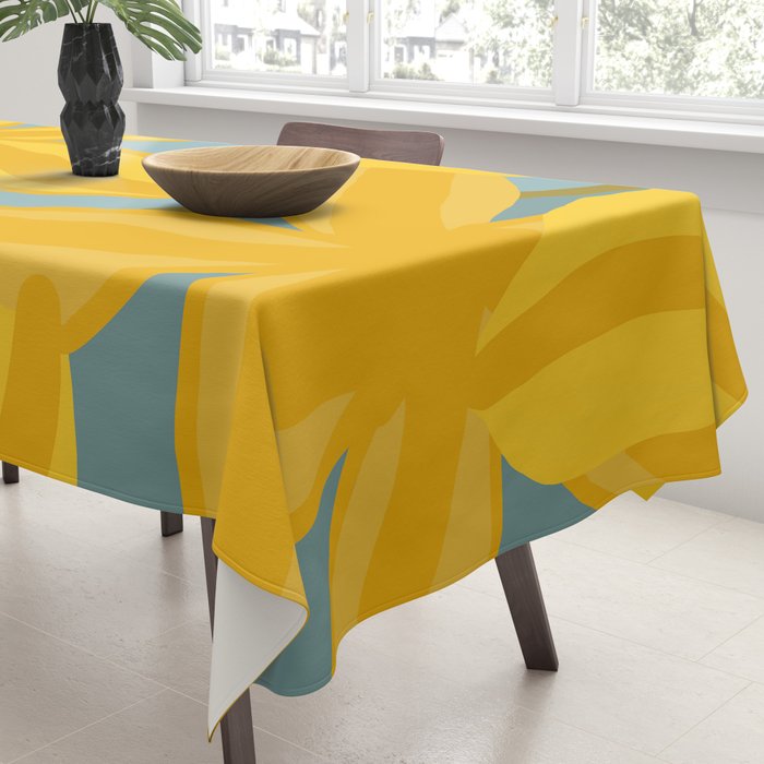 Large Yellow Lilies  Tablecloth Gallery Image 3