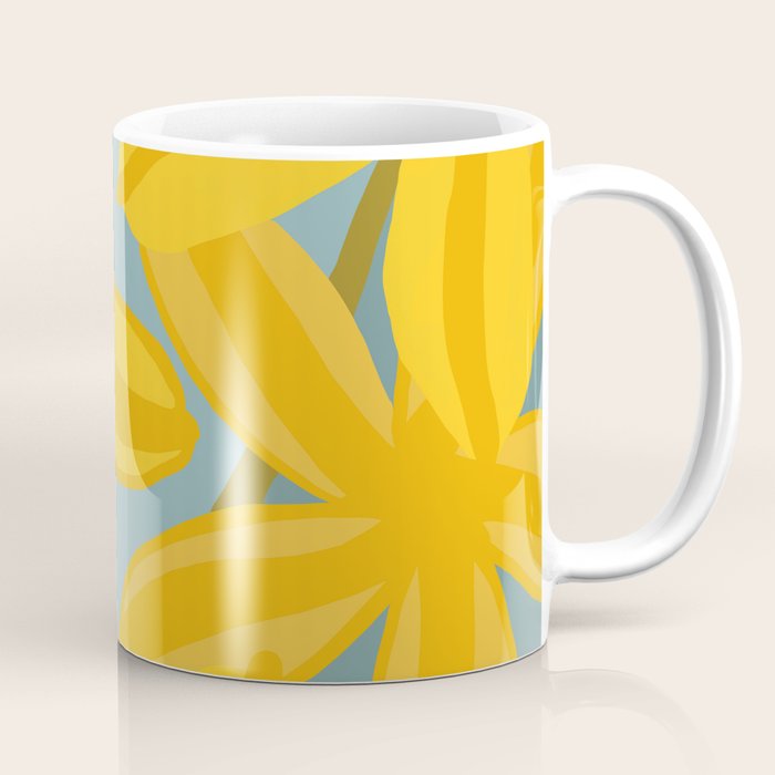 Large Yellow Lilies  Coffee Mug Gallery Image 1
