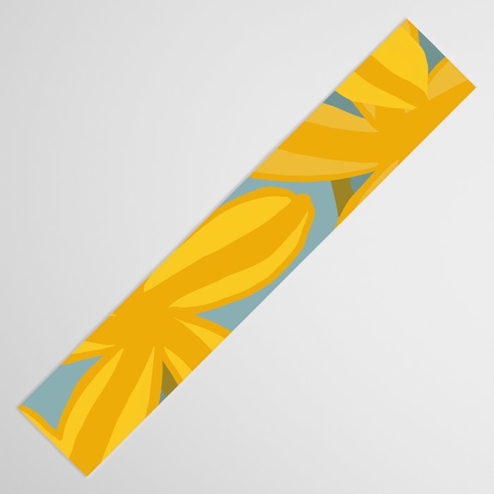 Large Yellow Lilies  Table Runner Gallery Image 3