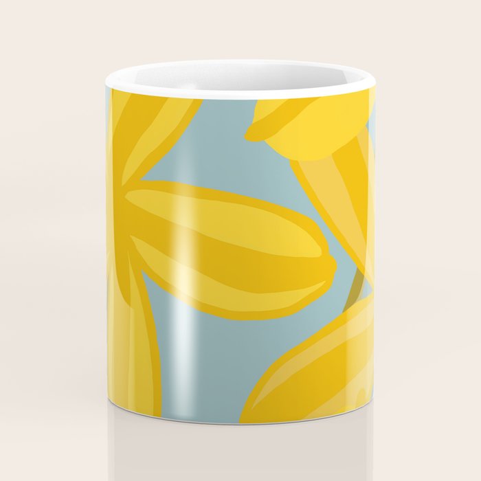 Large Yellow Lilies  Coffee Mug Gallery Image 4