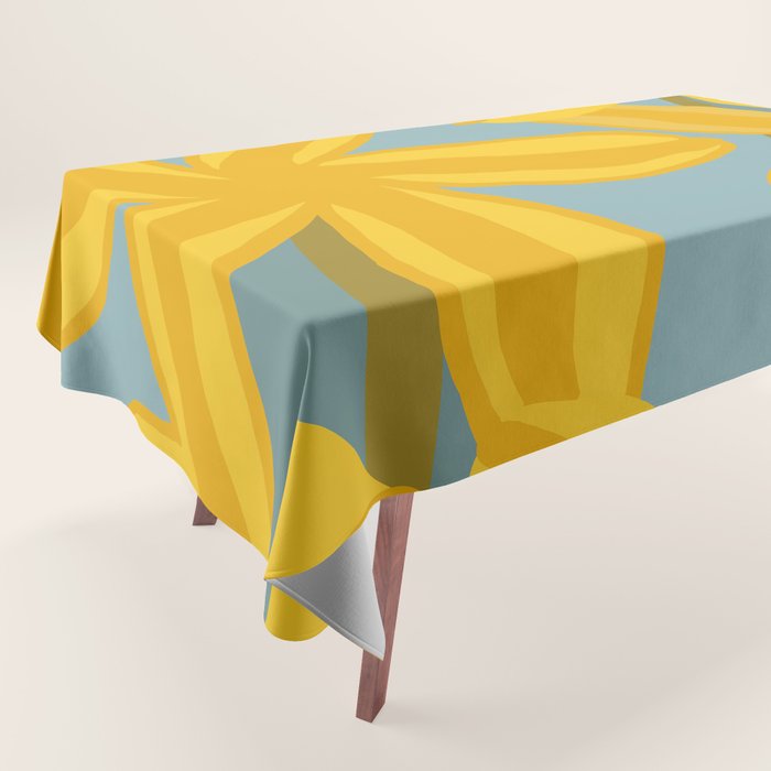 Large Yellow Lilies  Tablecloth Gallery Image 1