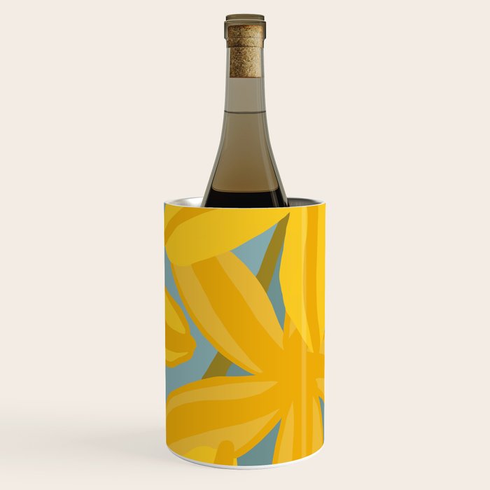 Large Yellow Lilies  Wine Chiller Gallery Image 3