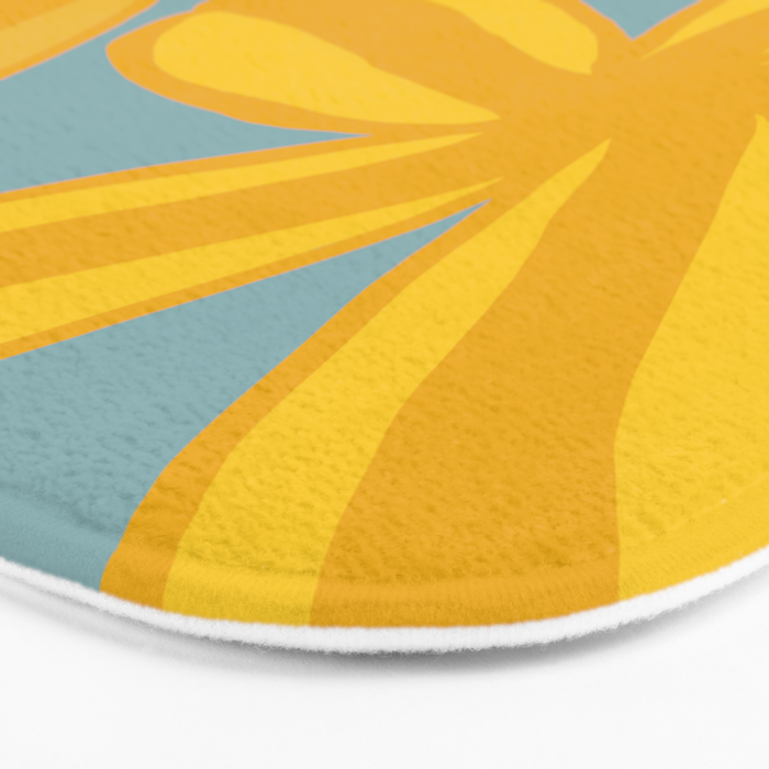 Large Yellow Lilies  Bath Mat Gallery Image 3