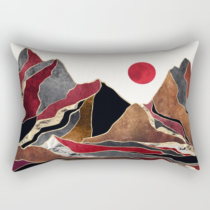 Copper Vista Rectangular Pillow Gallery Image 1