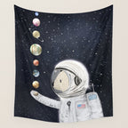 little planet Wall Tapestry Gallery Image 4