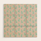 CoastL Christmas Light Blush  Wood Wall Art Gallery Image 1