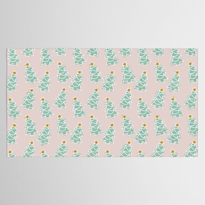 CoastL Christmas Light Blush  Tablecloth Gallery Image 2