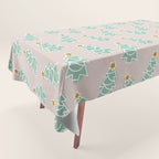 CoastL Christmas Light Blush  Tablecloth Gallery Image 1