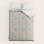 CoastL Christmas Light Blush  Duvet Cover Gallery Image 6