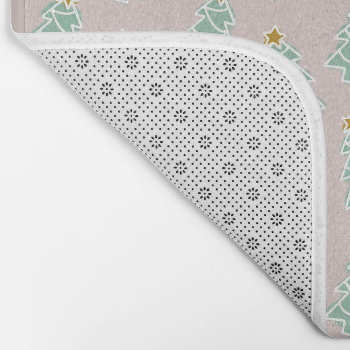 CoastL Christmas Light Blush  Bath Mat Gallery Image 2