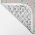 CoastL Christmas Light Blush  Bath Mat Gallery Image 2