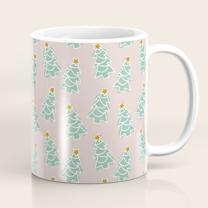 CoastL Christmas Light Blush  Coffee Mug Gallery Image 1