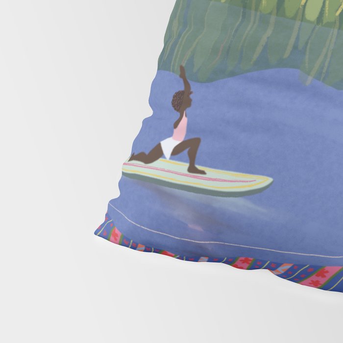 Paddle Boarding Pillow Sham Gallery Image 4