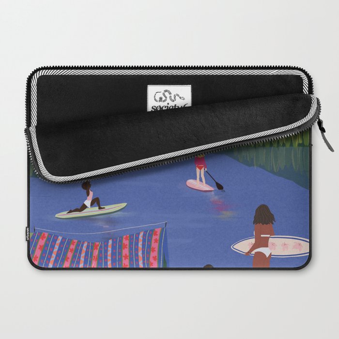 Paddle Boarding Laptop Sleeve Gallery Image 2