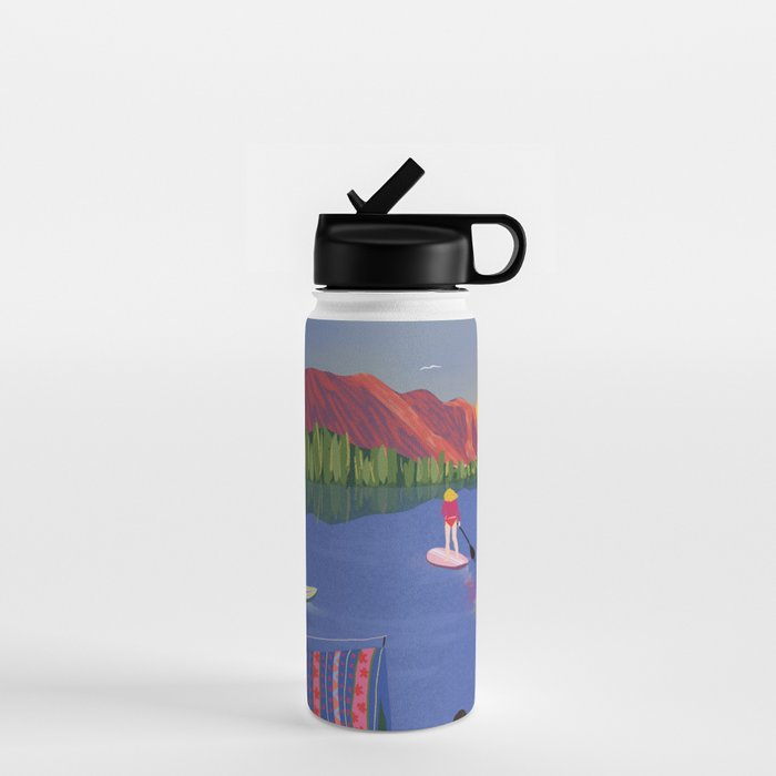 Paddle Boarding Water Bottle Gallery Image 1