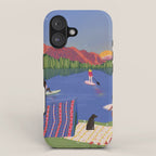 Paddle Boarding iPhone Case Gallery Image 1